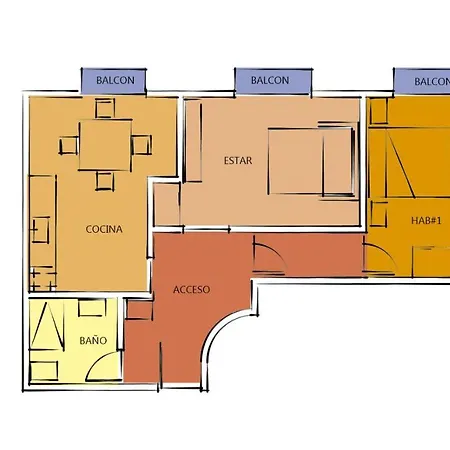 Privado En El Corazon De La Parte Vieja Апартаменты Сан-Себастьян